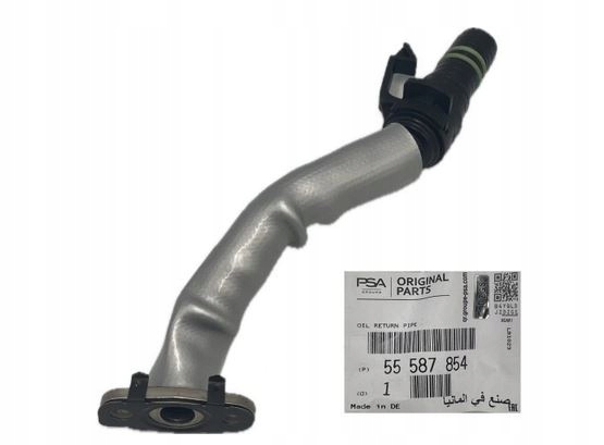 фото №1, Шланг труба слив масла турбины 1.4t astra corsa insignia оригинальный номер 55587854