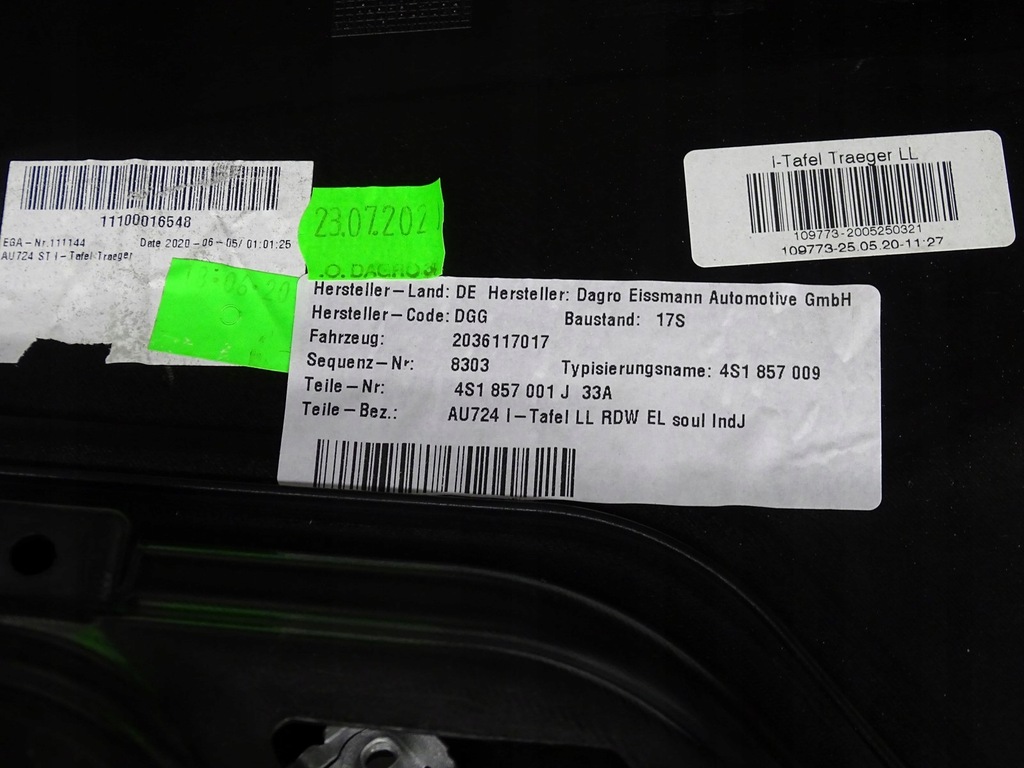 фото №9, Приборная панель приборная консоль приборная панель audi r8 2020r 4s spyder