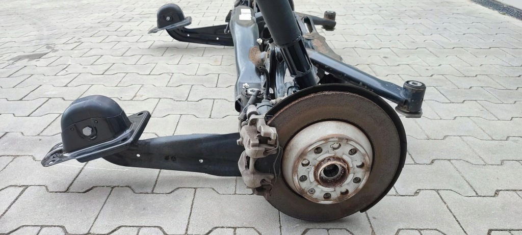 фото №6, Vw tiguan ii підвіска підрамник підрамник задня 4x4 5q0505235j