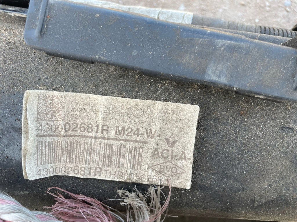 фото №5, Балка подвеска oś задняя renault talisman sedan 521537363r состояние jak новый