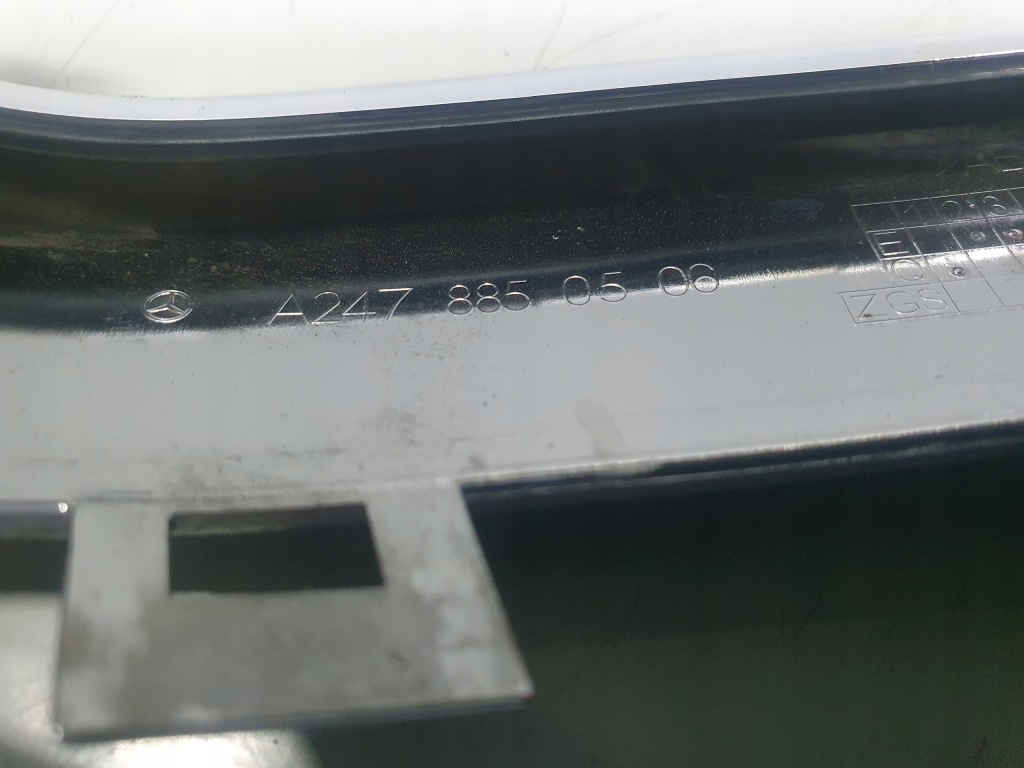 Решітка радіатора наконечник захист вихлоп хром merc h247 gla Зі Шроту