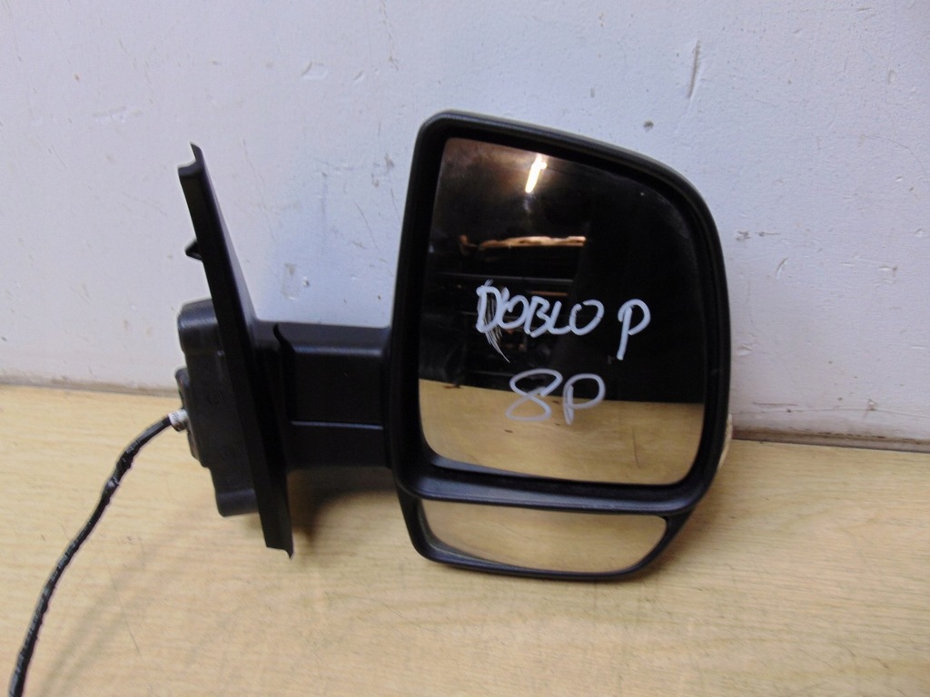 фото №8, Зеркало ele правое fiat doblo ii opel combo d 8 pin europa