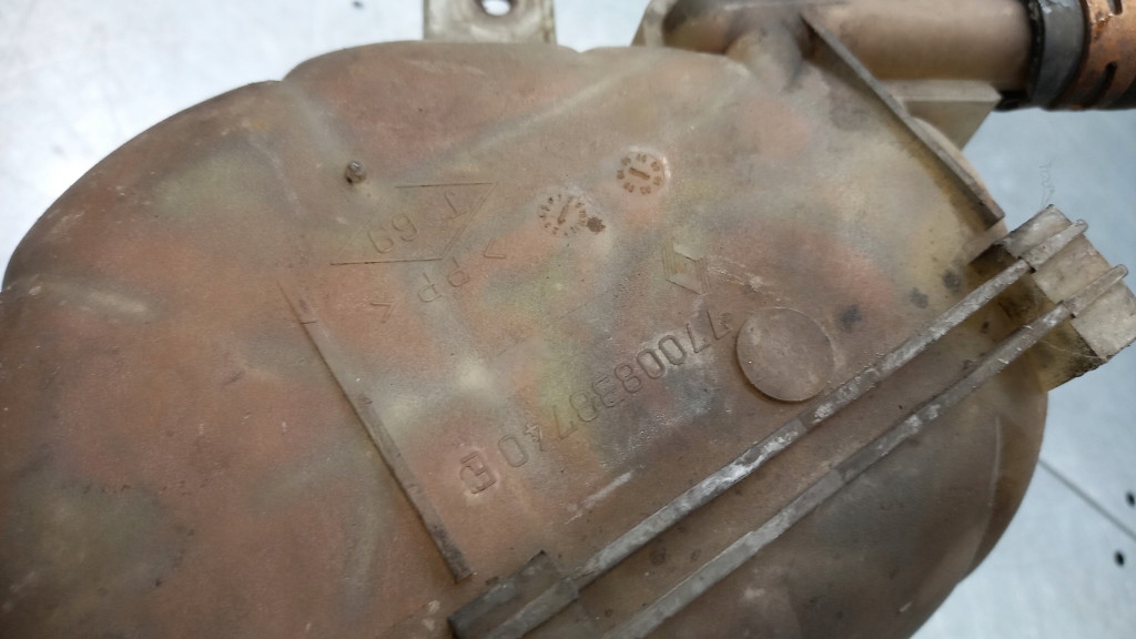 фото №5, Бачок жидкость охлаждающей renault master ii 2.5dci 01r 7700838740e