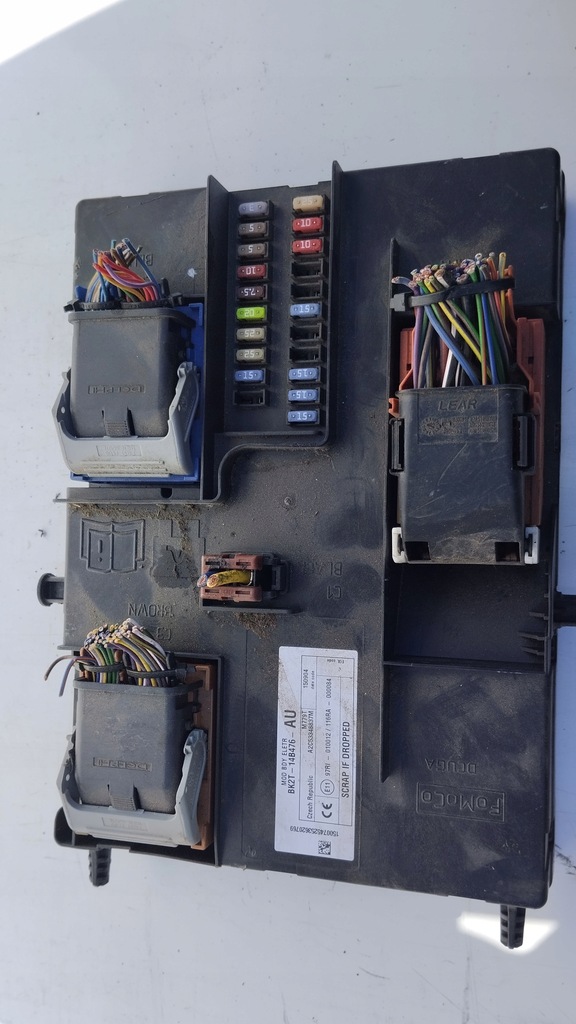 фото №5, Коробка предохранителей модуль bsi ford transit mk8 custom bk2t-14b476-au