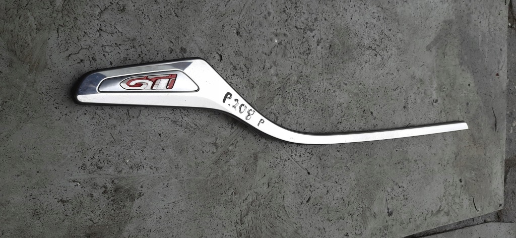 фото №6, Молдинг крыла правый задняя 208 i gti 9675024180