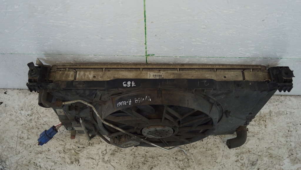 фото №6, Mercedes w169 a klasa комплект радиатор вентилятор