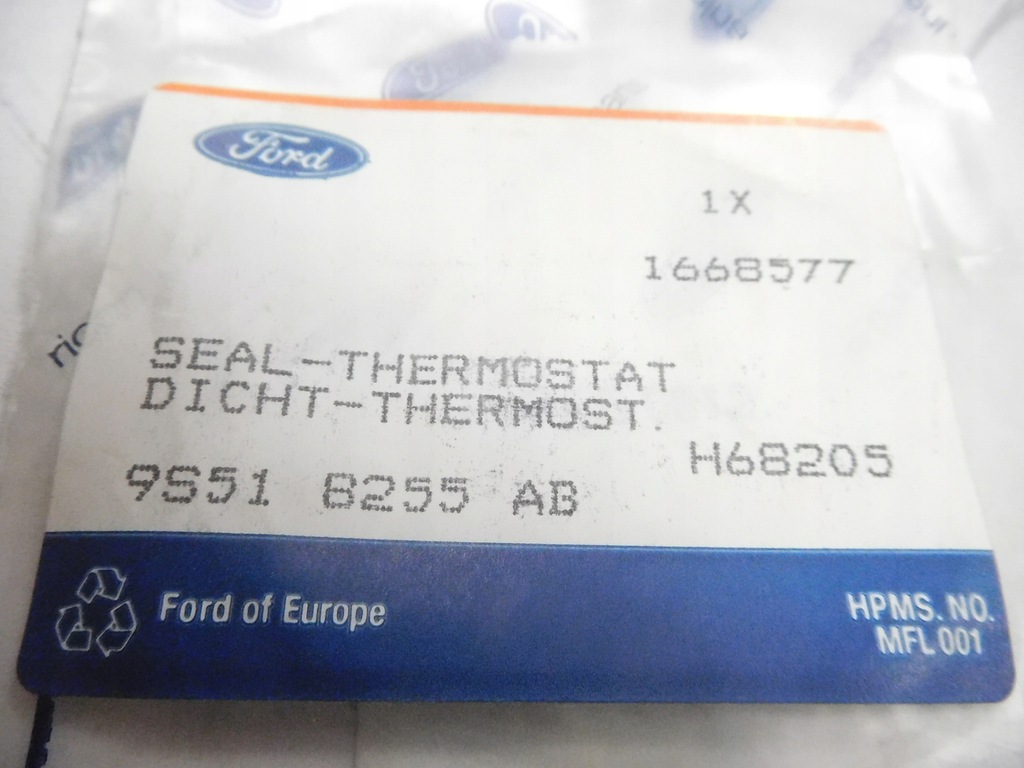 фото №7, Прокладка термостата ford ka mk2 оригінальний номер 1668577