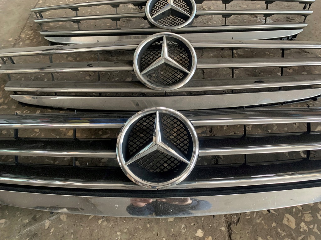 фото №5, Mercedes a klasa w169 решітка радіатора решітка радіатора решітка радіатора хром ładn