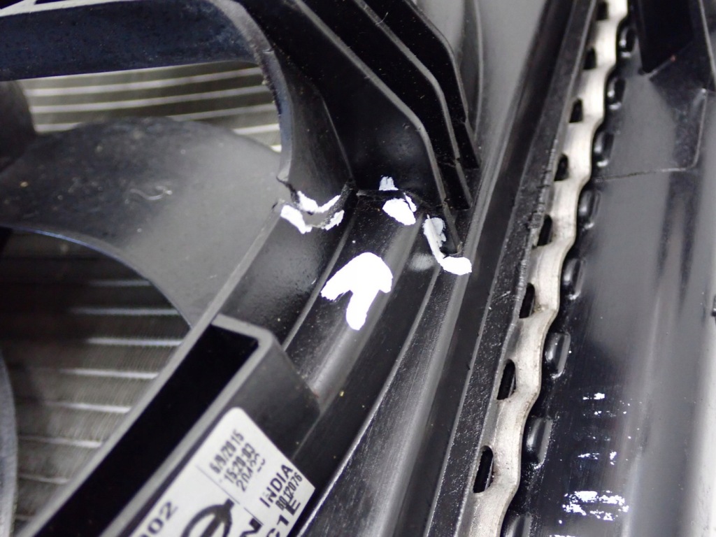 фото №9, Комплект радиатор wody кондиционер вентилятор nissan micra k13 1.2i 2015r 59kw