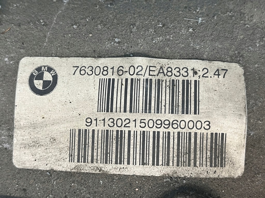 фото №7, Підвіска міст диференціал задня повний bmw f11 3,0d 150 tyś km !!!