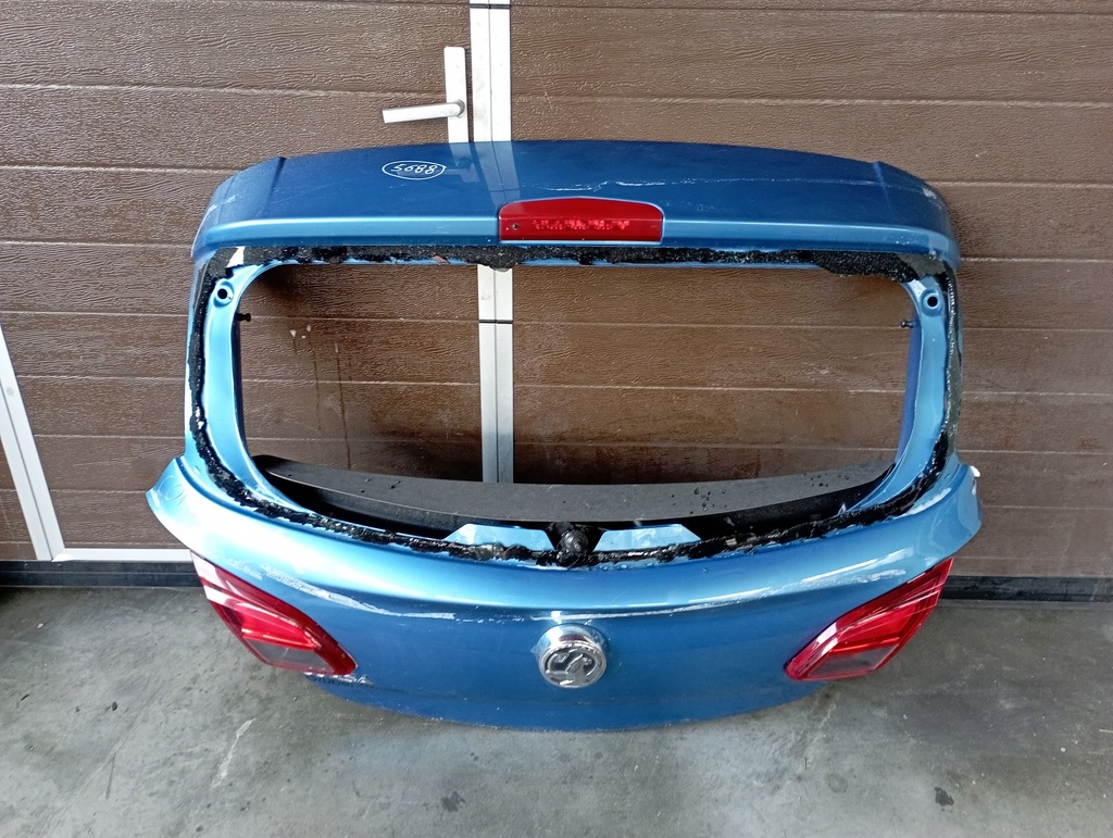фото №1, Opel corsa e крышка багажника задняя задняя 5d