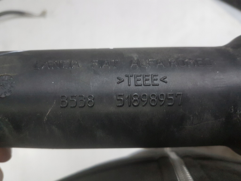 фото №3, Fiat 500 lift 15r- 0.9 t труба шланг повітря