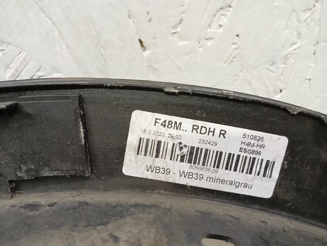 фото №4, Молдинг na крыло правый задняя bmw x1 f48 m набор 15-