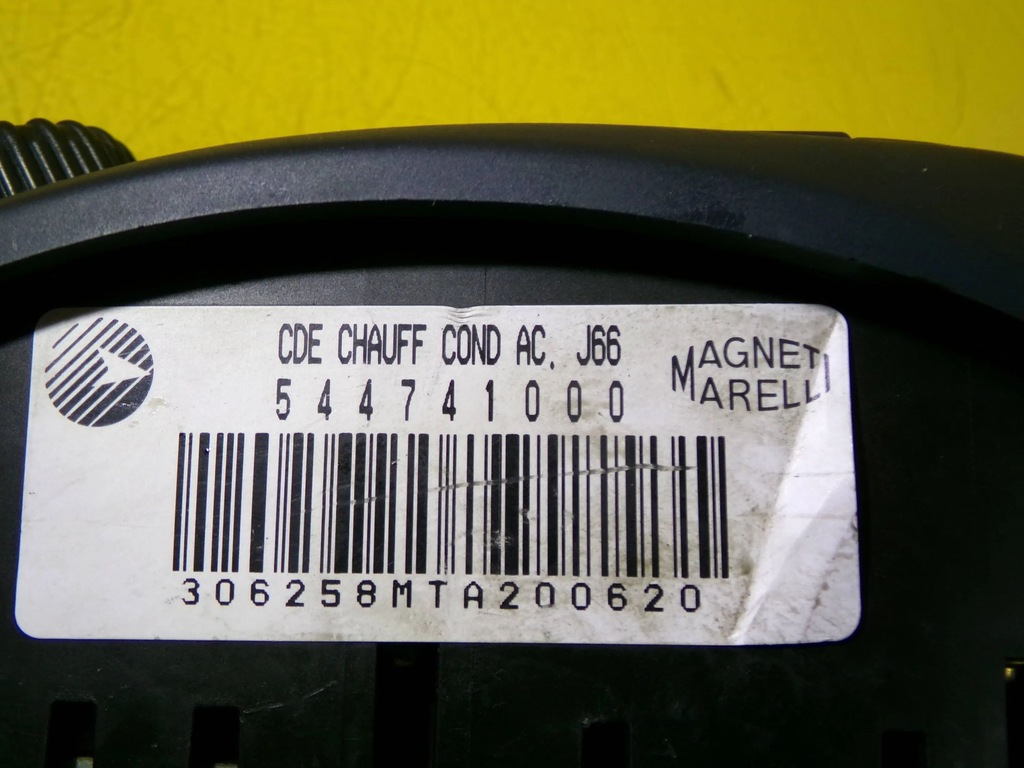 фото №7, Панель управление вентиляция renault espace iii 544741000 nr1512