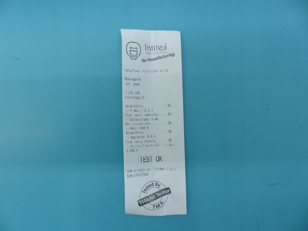 Test стартер ford kuga mk2 2 13-19 , 2.0 tdci с Разборки