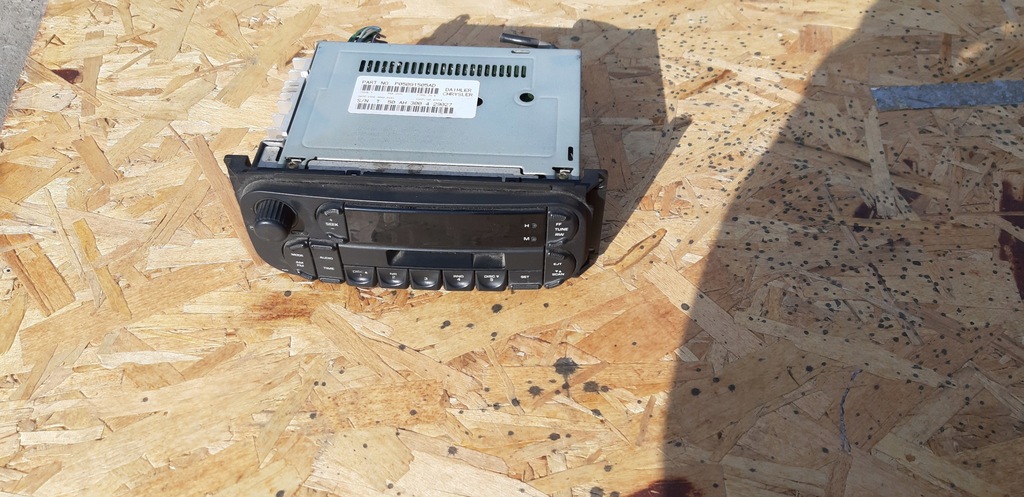 фото №1, Радио jeep grand cherokee chrysler dodge ram