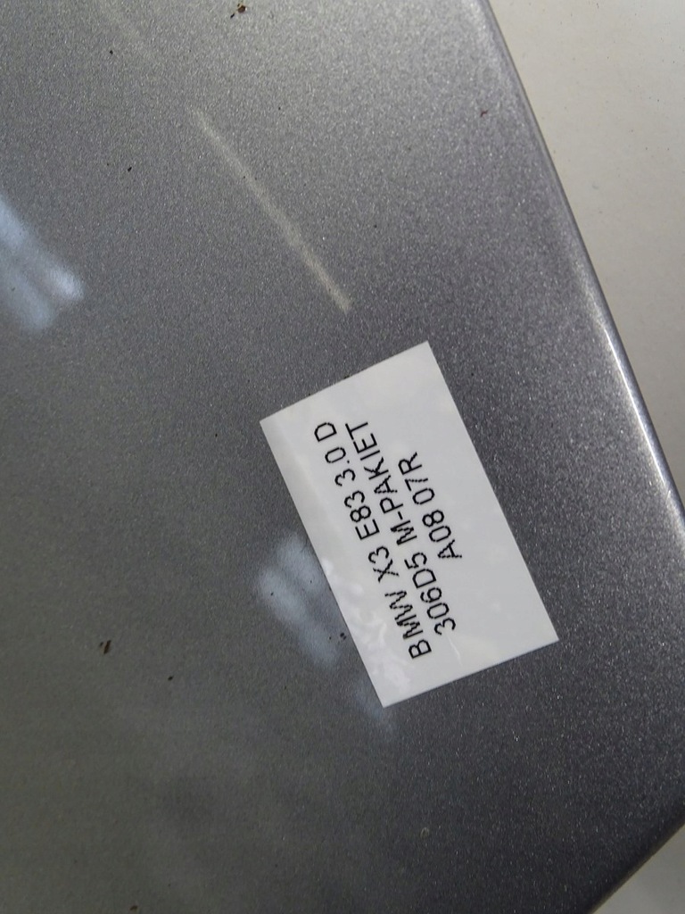 фото №8, Капот кришка двигуна bmw x3 e83 lift a08