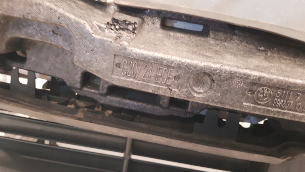 фото №6, Pas передний усилитель балка жалюзи bmw 3 g20 g21 замки активные