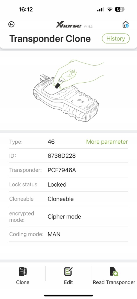 фото №7, Ключ ключ pilot nissan micra k12 almera navara 5wk4876/818 pcf7946