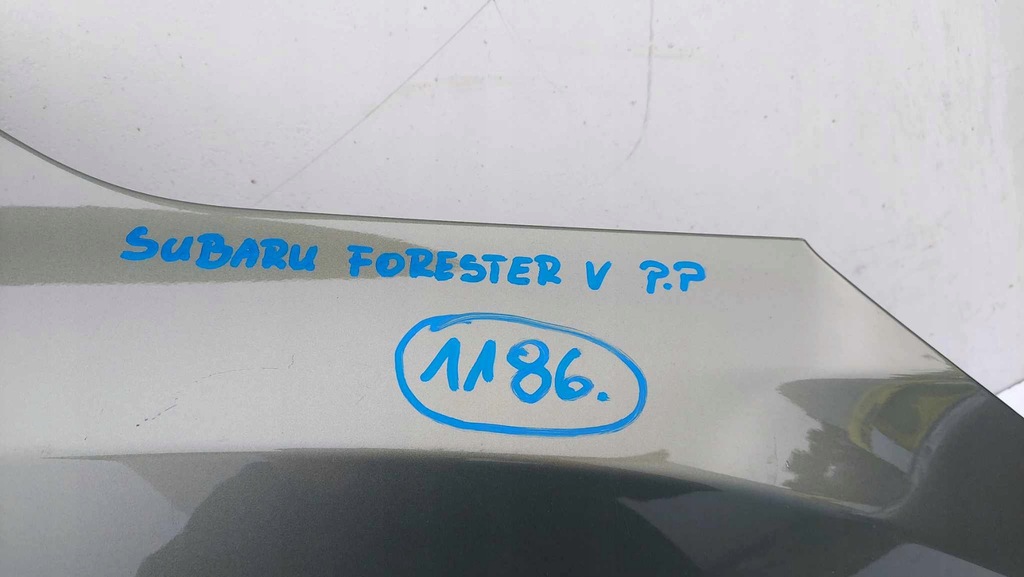 фото №11, Subaru forester v 19- крыло правый перед передний молдинг