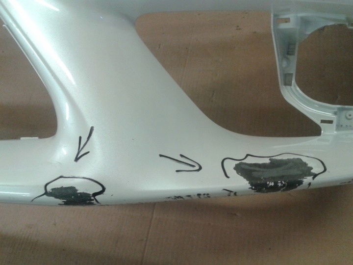 фото №3, Lexus is 2013 бампер перед