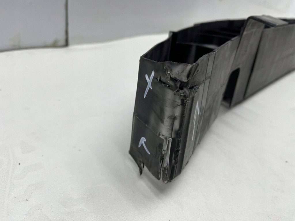 Абсорбер бампера citroen c5 x7 08-17r. задняя усилитель оригинальные балка Оригинал