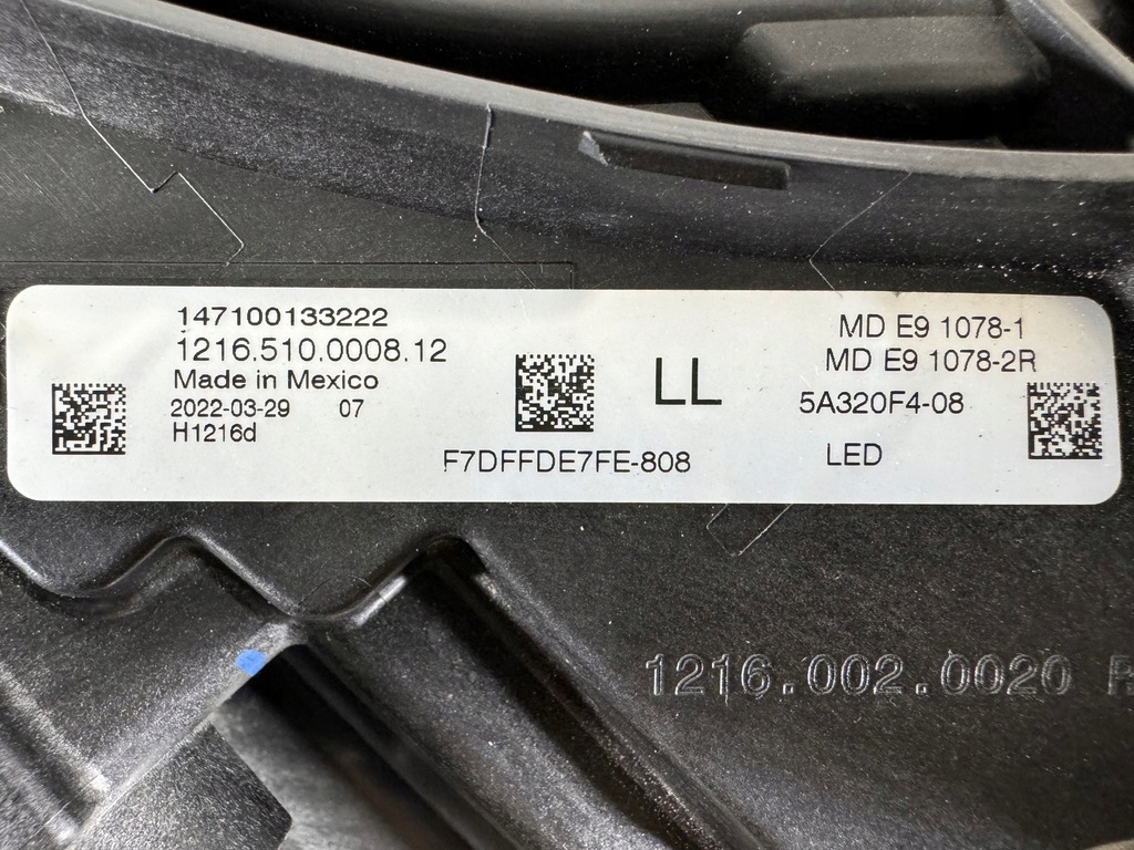 фото №13, Bmw 2 m2 g42 g87 cs full led золотая gold лампа правая перед фара - идеальное состояние