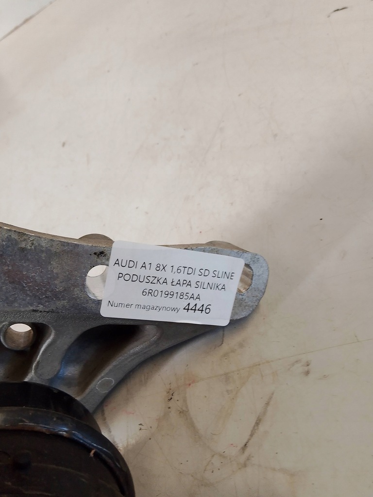 фото №5, Audi a1 8x 1.6 tdi подушка кронштейн двигателя 6r0199185aa