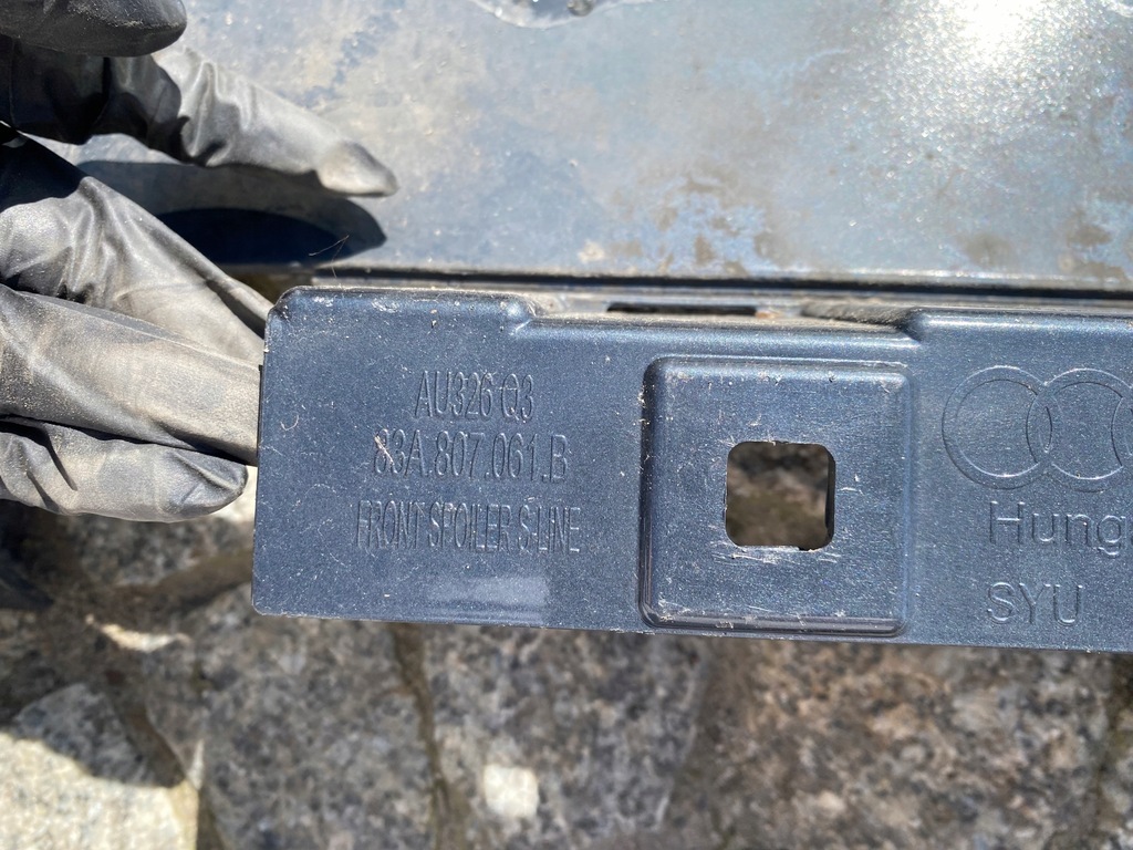 фото №13, Audi q3 s line 83a спойлер накладка 83a807061b оригинал