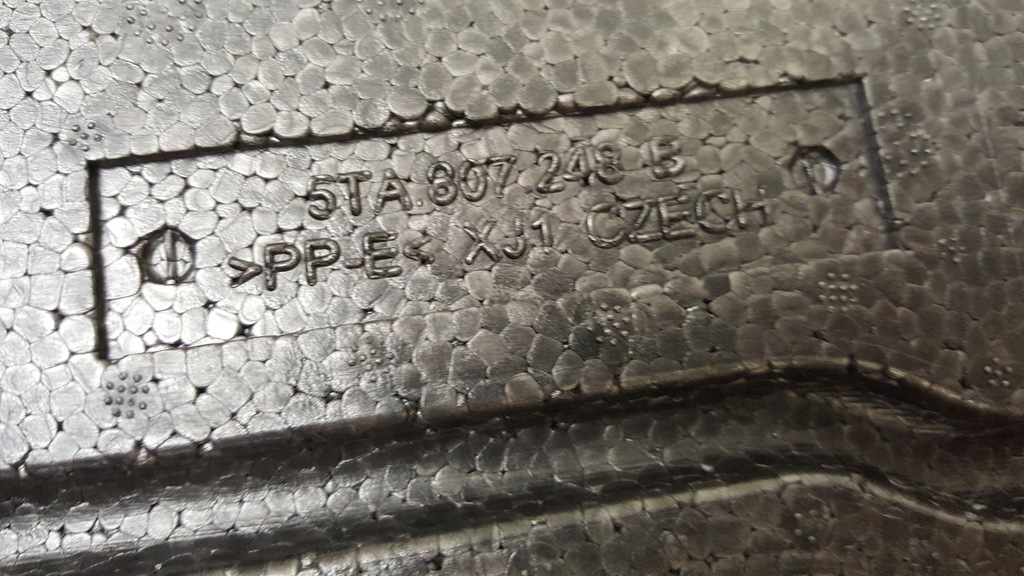 фото №9, Vw touran 5t ii пена абсорбер бампера перед 15-