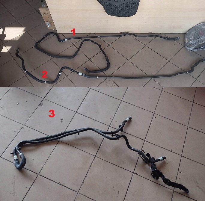 фото №1, Шланг охлаждение аккумулятора renault arkana 1.6 hyb