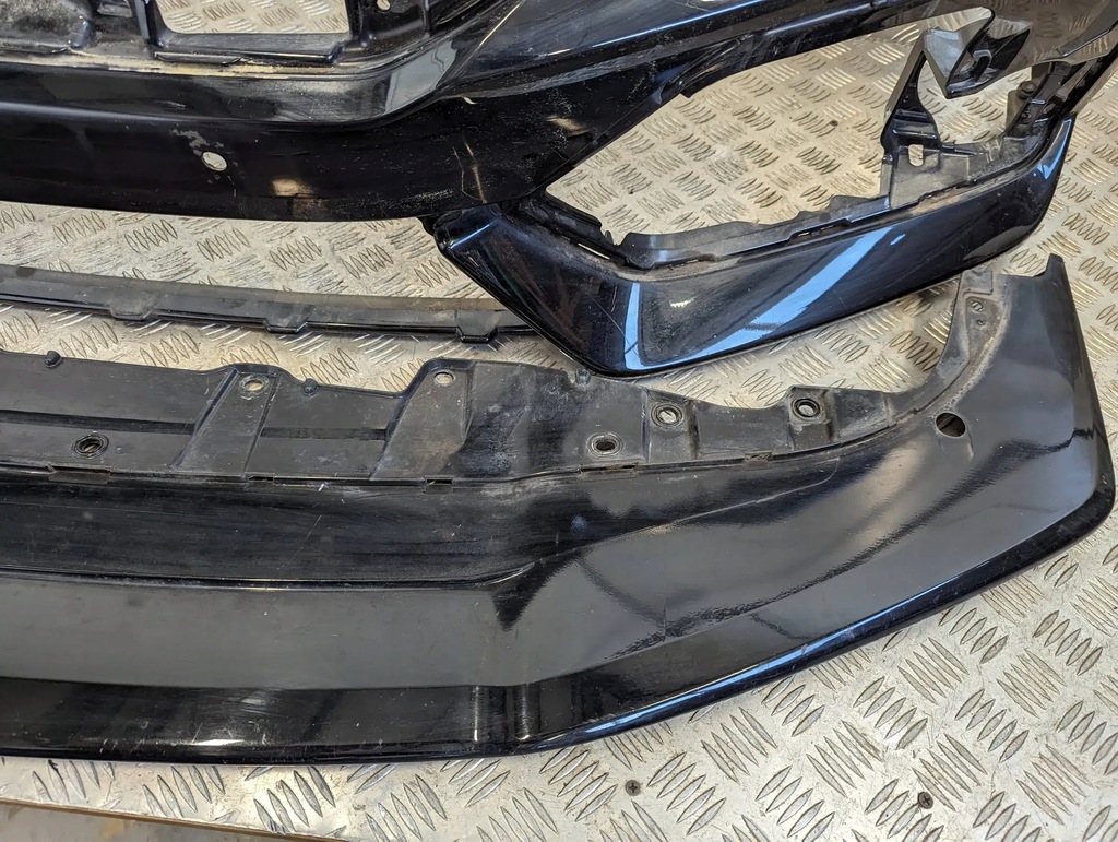 фото №12, Honda civic x 10 2017-2019 hb 5d бампер спойлер перед передній