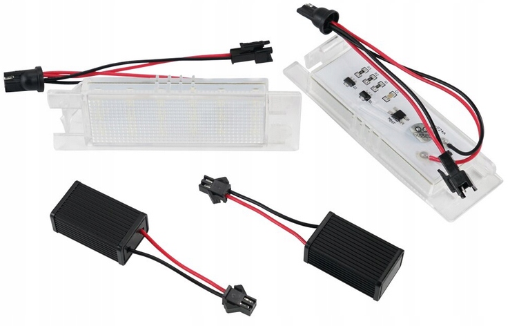 фото №1, Фонари led номерного знака регистрационный opel corsa astra