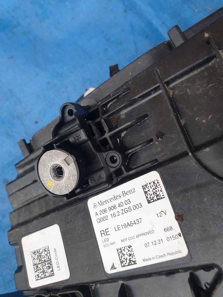 фото №6, Mercedes c-klasa c klasa w206 206 лампа передня