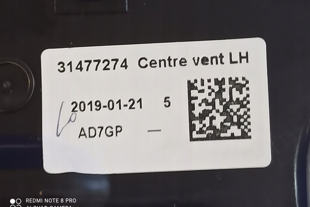 фото №7, Воздуховоды панели приборной панели volvo s60 iii 224 31477274 2.0l бензиновый 228kw