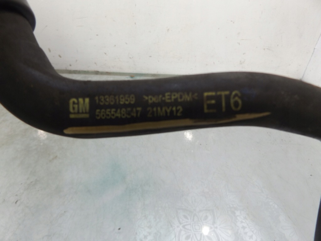 фото №3, Meriva b 1,6cdti труба wąż wody 13361959