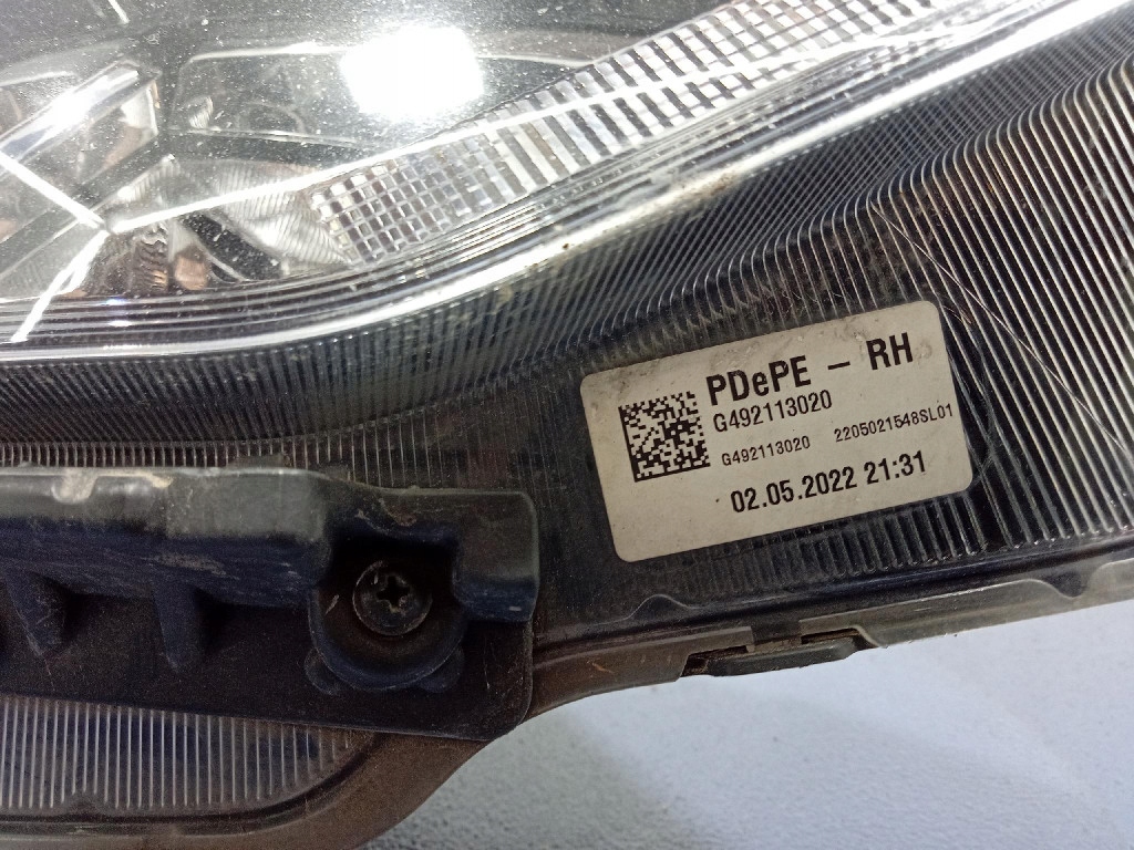 фото №7, Hyundai i30 iii lift 20- фара правый перед лампа eu 92102g4510