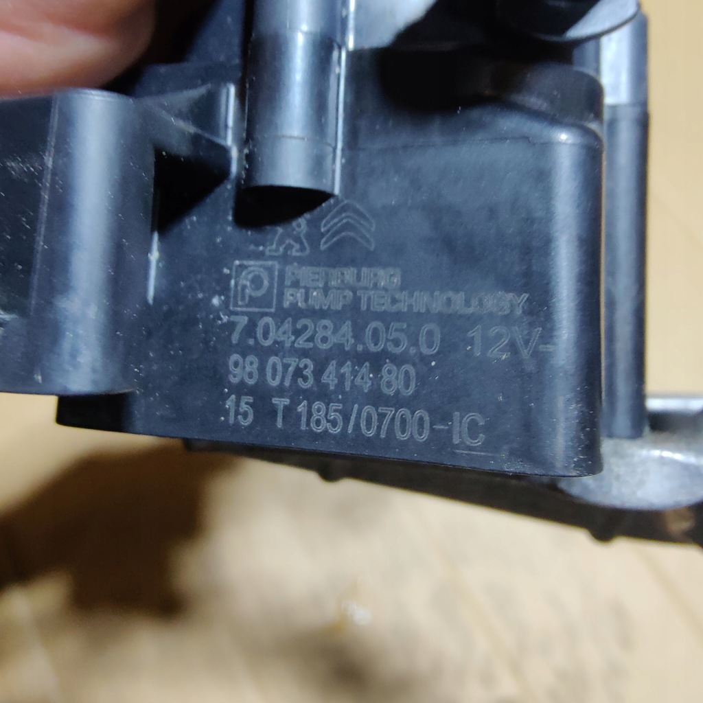 фото №4, Citroen ds3 1.2 thp електрична насос wody 9807341480