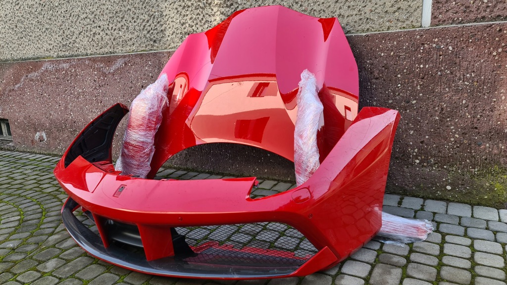 фото №7, Ferrari 488 gtb бампер решітка бампера