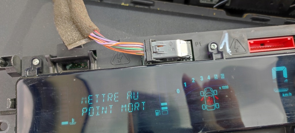 фото №10, 8200704463a счетчик приборы приборы дисплей renault scenic ii 2 europa