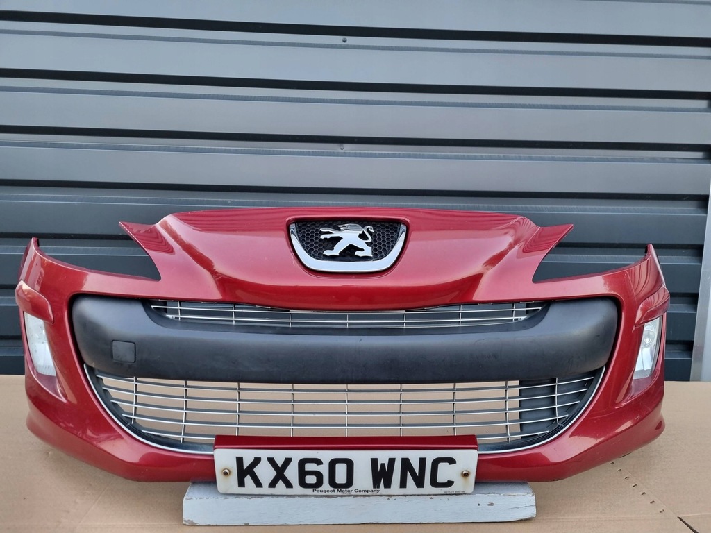 фото №1, Peugeot 308 i 2007- бампер перед оригинал h006