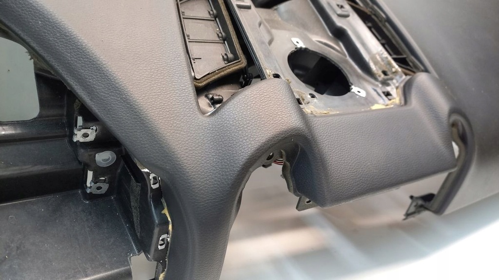 фото №7, Porsche cayenne 7p консоль панель приладів czarna