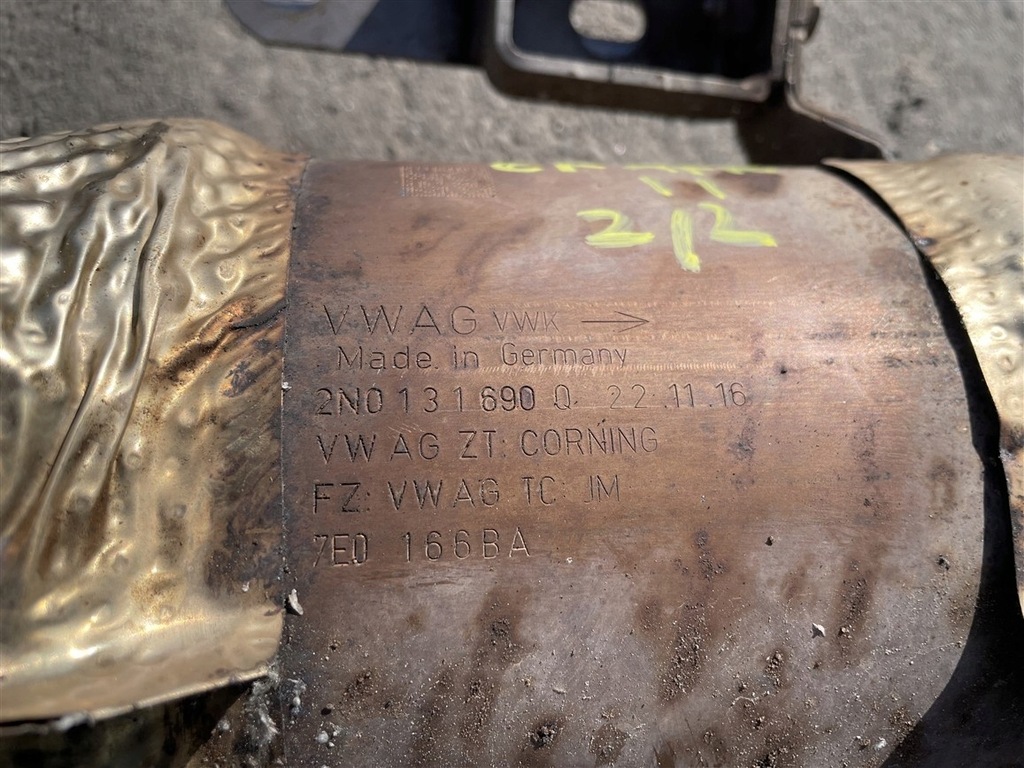 фото №8, Катализатор dpf fap vw crafter ii 2 2.0 tdi dau fwd adblue nox 17-23 rok