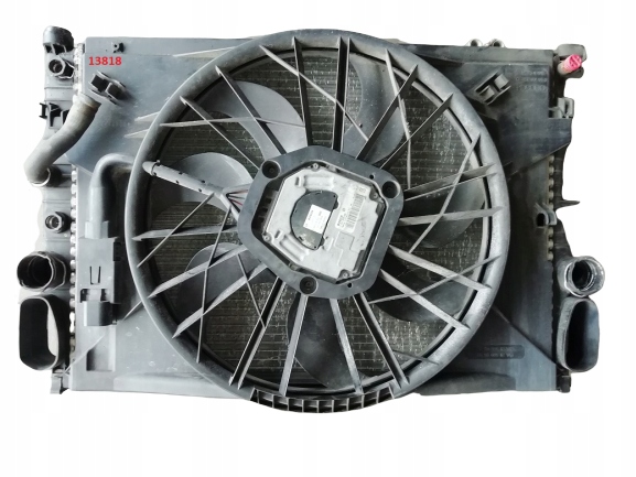 фото №1, Mercedes w211 e350 272km комплект радиатор