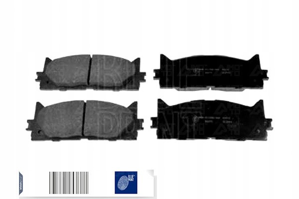 фото №1, Blue print adt342189 набор тормозных колодок тормозных, тормоза дисковые