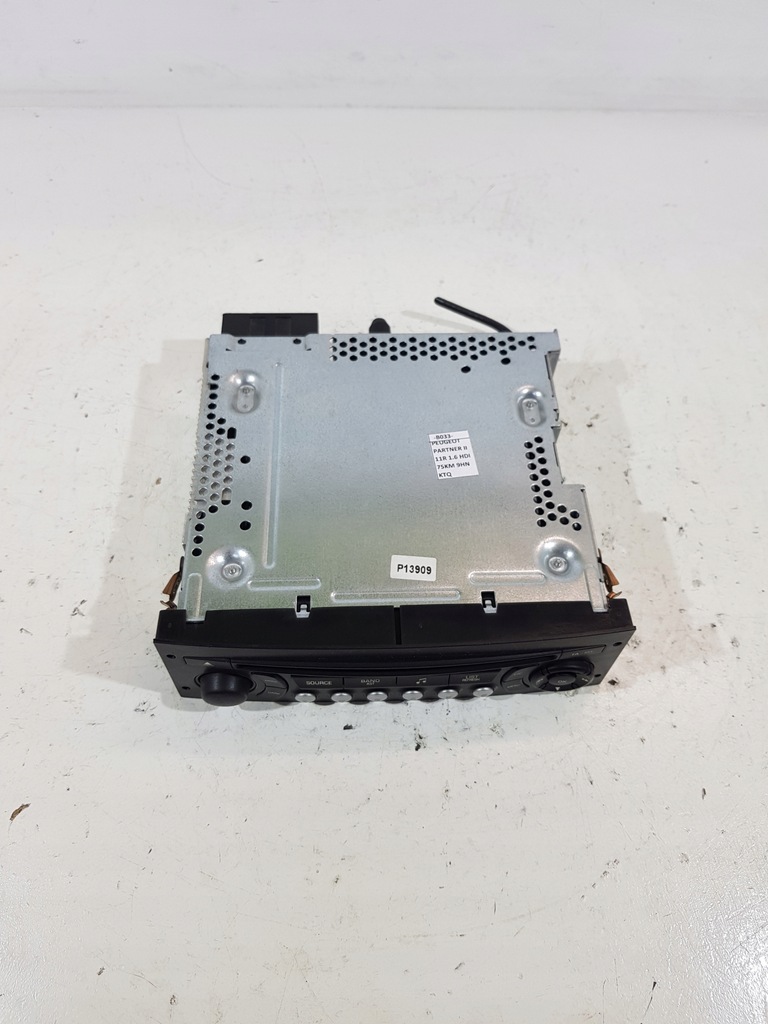 фото №2, Радіо радіопрогравач 96766518xt peugeot partner ii 1.6hdi eu