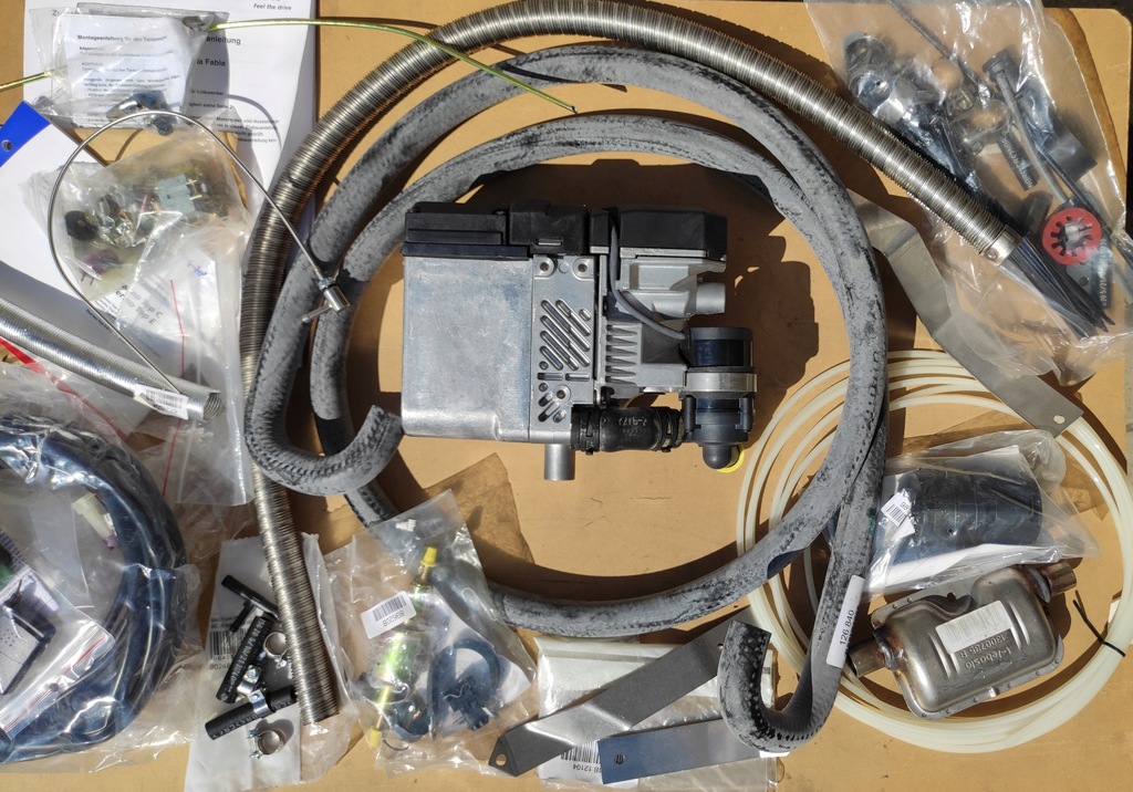 фото №10, Webasto дизель новий kpl thermo top e kpl дизель pilot lub приладова панель набір