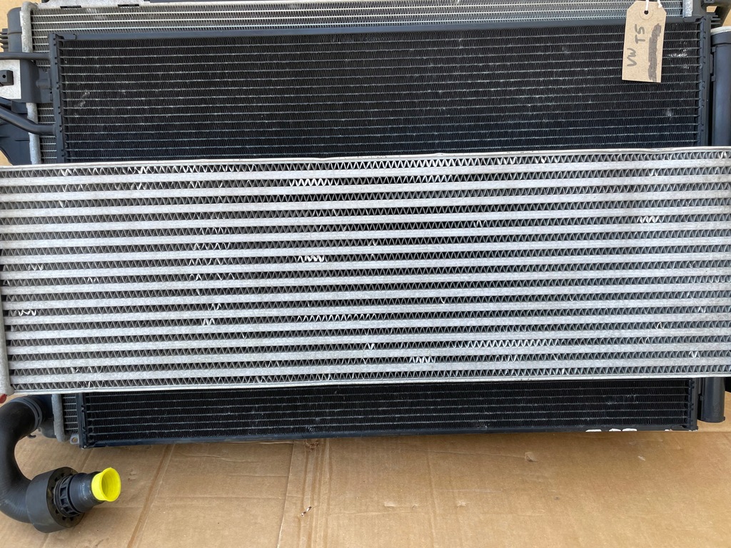 фото №6, Радіатор вентилятор vw t5 lift t6 multivan 2.0 tdi jak nowe комплект