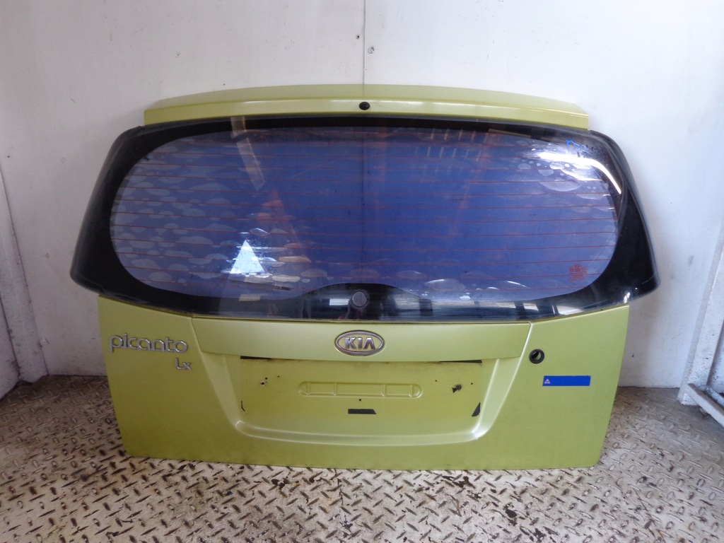фото №1, Kia picanto i кришка багажника багажника + скло