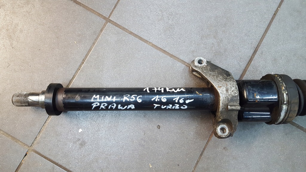 фото №2, Mini cooper s r56 1,6t n14b16a привідний вал права перед